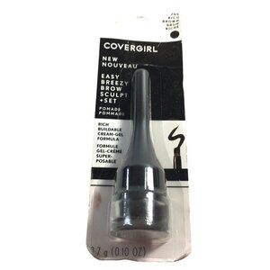 COVERGIRL Easy Breezy Brow Sculpt Set 705 Rich Brown 0.10 oz New Sealed
